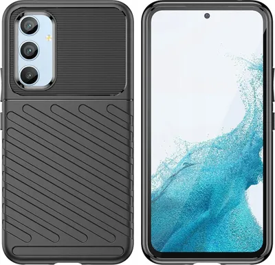 Image de Thunder Case pour Samsung Galaxy A54 5G Silicone Armoured Case Noir