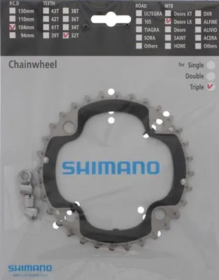 Produktbild von Shimano Kettenblatt DEORE FC-M590 / 660 -10 32-4 10-fach