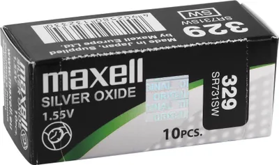 Produktbild von Maxell 18291000, Einwegbatterie, SR731SW, Siler-Oxid (S), 1,55 V, 10 Stück(e), 36 mAh