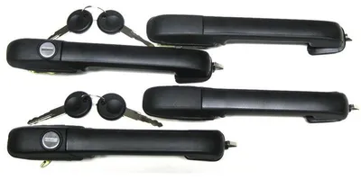 Immagine prodotto di VW Golf II 83-92 Maniglie esterne delle portiere, set di 4 pezzi, stile tuning (simile alla Golf III), chiavi incluse
