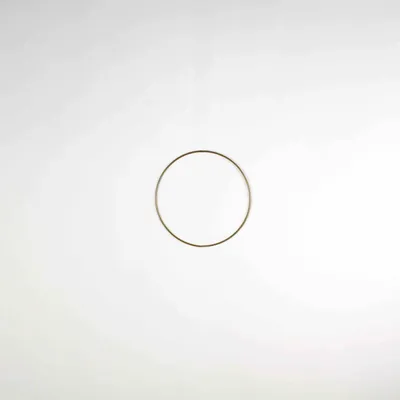 Produktbild von Deko-Ring Hoop, gold Metall, Durchmesser 20 cm