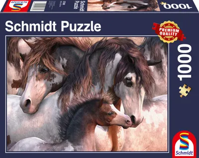 Produktbild von Schmidt Spiele - Standard - Pinto-Herde, 1000 Teile