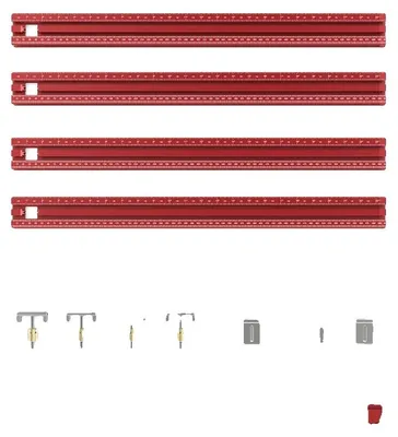 Obrázek produktu pro Sada spojek kolejnic, nastavitelná konstrukce, zvýšená přesnost, 600 mm