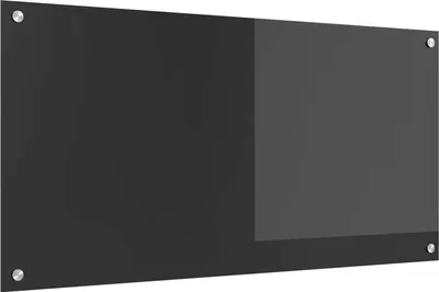 Obrázok produktu pre Kuchynský obklad Tmavo šedá 100 x 50 cm tvrdené sklo