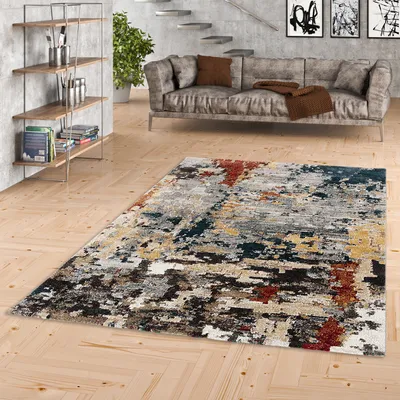 Produktbild von Designer Teppich Maui Modern Bunt Mix Verlauf, Größe:80x150 cm