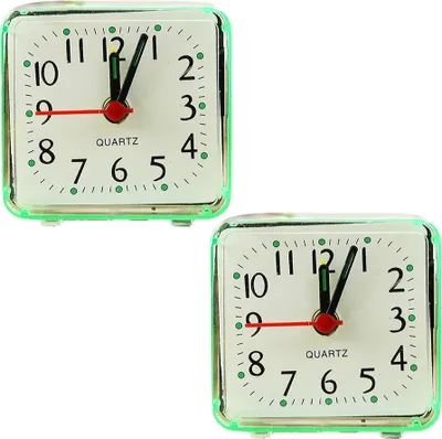 Produktbild von 2er Pack Lernwecker Ticken für Schlafzimmer, Wohnbereich