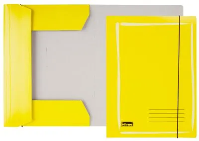 Produktbild von Happy Kidz Idena Sammelmappe A4 Glanzkarton Farbe: gelb 21403186036-gelb