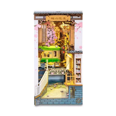 Immagine prodotto di RoboTime Bookstop casa in miniatura vicolo Sakura