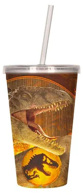 Image de Kubek 3D z Słomką Jurassic World Dominion, Pojemność 500 ml, Licencjonowany