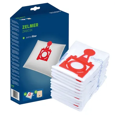 Zdjęcie produktu dla Worek do odkurzacza syntetyczny ZMB03K 4 szt. ZELMER JUPITER Worwo