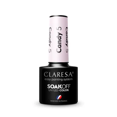 Obrázok produktu pre Claresa Odstrániteľný UV/LED Hybridný Lak v Odtieni Candy 5,5g