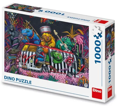Zdjęcie produktu dla MONSTERS ON THE TRIP 1000 Puzzle