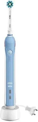 Produktbild von Oral-B Pro 2 2700 CrossAction Erwachsener Rotierende-vibrierende Zahnbürste Blau
