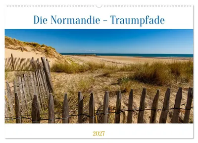 Produktbild von Die Normandie - Traumpfade (Wandkalender 2027 DIN A2 quer), CALVENDO Monatskalender