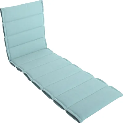 Produktbild von LILENO HOME Sonnenliege Auflage als [1er Set - Rollliege] in Petrol - Gartenliegen Auflage perfekt für Strandliege - Polster Auflage für Gartenliege (200x60x4,5cm)