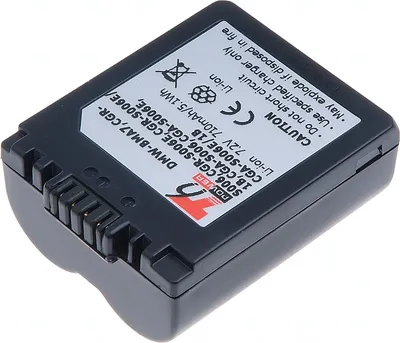Produktbild von T6 Power Akku für Leica Digitalkamera, Teilenummer CGA-S006E, Li-Ion, 7,2 V, 710 mAh (5,1 Wh), blau