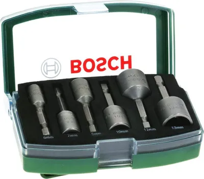 Produktbild von Steckschlüssel-Set, 6-teilig, 50 mm, 6 - 13
