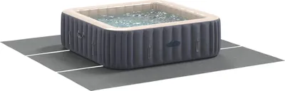 Immagine prodotto di Telo per Fondo Piscina Grigio chiaro 396 x 396 x 0,1 cm