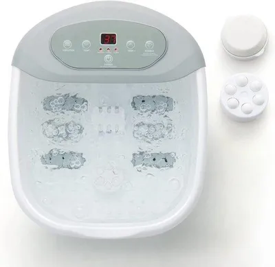 Productafbeelding van Voetbad met massage en warmte, bubbels en vibratie