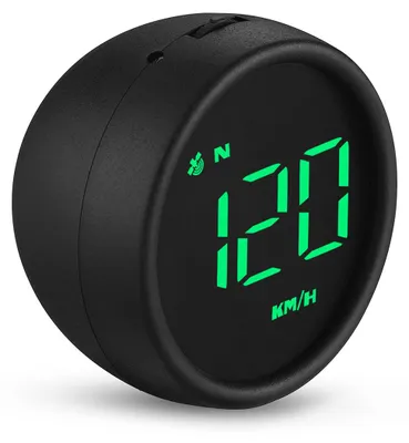Image de Compteur de vitesse GPS universel avec affichage tête haute pour voiture, indiquant la vitesse, alerte de dépassement de vitesse, comptage du kilométrage et alerte de fatigue au volant, compatible avec tous les véhicules
