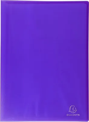 Produktbild von Sichtbuch Chromaline A4 30 Hüllen violett Packung mit 4 Stück