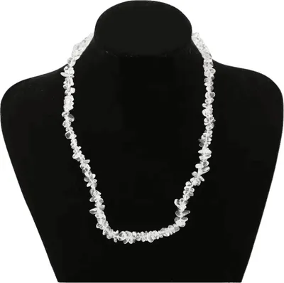 Image de Collier NE-28513 en Cristal - Élégance et Confort KP28513