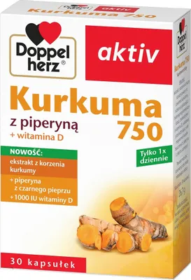 Produktbild von Hochdosiertes Bioverfügbares Kurkuma und Piperin Komplex - 30 Kapseln für optimale Gesundheit