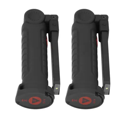 Imagen del producto de Lámpara de trabajo LED recargable, Lámpara de trabajo LED recargable con imán, Lámpara de trabajo LED recargable para parrillas, Lámpara de trabajo LED portátil y recargable, Lámpara de trabajo LED recargable, Lámpara de trabajo COB plegable