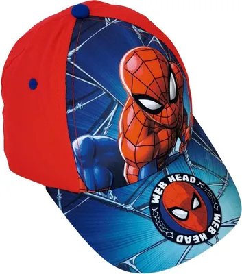 Produktbild von Marvel Spiderman Jungen Kappe rot 51-54