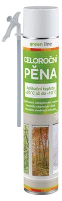 Obrázek produktu pro DEN BRAVEN pěna montážní 750ml celoroční trubičková -10°C green line 40323GR