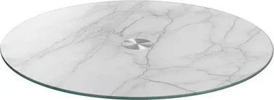 Zdjęcie produktu dla LEONARDO 034925, Servierplatte, Glas, Grau, Weiß, Rund, 33 cm, 3 cm