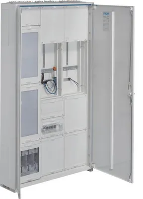 Zdjęcie produktu dla Hager FP93W6N, 200 A, 1 szt., 800 mm, 205 mm, 1400 mm, II