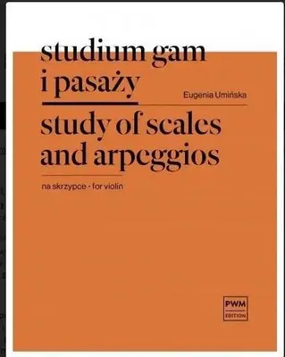 Imagen del producto de Study of scales and arpeggios : for violinStudium gam i pasazy na skrzypce