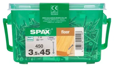 Produktbild von Spax Dielenschrauben 3.5 x 45 mm TX 10 - 450 Stk.