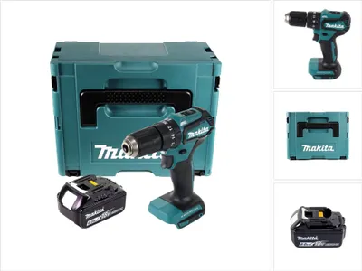 Obrázok produktu pre Akumulátorová príklepová vŕtačka Makita DHP 483 G1J 18 V 40 Nm + 1x akumulátor 6,0 Ah + Makpac - bez nabíjačky