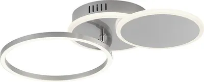 Produktbild von JUST LIGHT SEVENT LED Deckenleuchte Warmweiss 25,5W stahl 14116-55