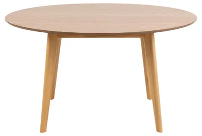 Produktbild von Home Runder Esstisch Torkil - Farbe Eiche - 140 x 140 x 76 cm
