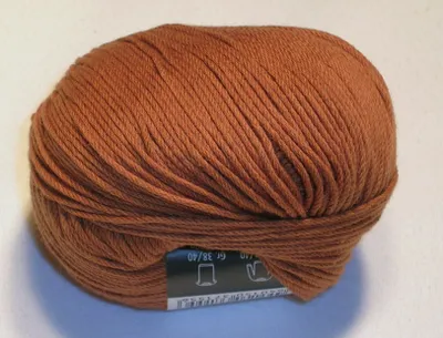 Produktbild von SIERRA UNICO, Baumwoll-/Seidengarn von Schulana, Farbe 40 (hellbraun) - ca. 110 m/50 g