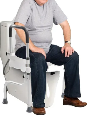 Obrázek produktu pro Zvedák toaletního sedátka, hliníková slitina, ergonomický design, lepší stabilita