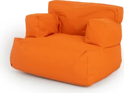 Image de Hanah Home, Relax - Orange, pouf, orange, 80 x 30 x 80 cm