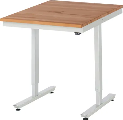 Produktbild von RAU Arbeitstisch 750x1000x720-1120 elektrisch B-Platte 25mm l.gr