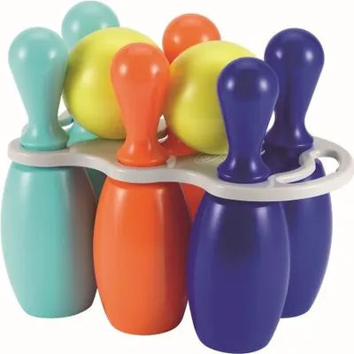 Produktbild von Ecoiffier Kegelspiel mit 6 Kegeln, 18,5 cm