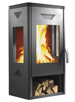 Produktbild von Kaminofen Wamsler KF 101 Trion H gussgrau 8 kW