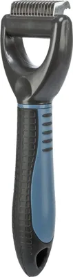 Produktbild von TRIXIE Fell-Entfilzer - dunkelgrau/blau - 5 × 18 cm