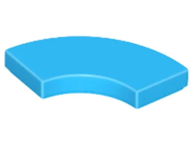 Immagine prodotto di Lego® 2x2 piastrelle angolo rotondo 27925 - 10 pezzi Blu scuro