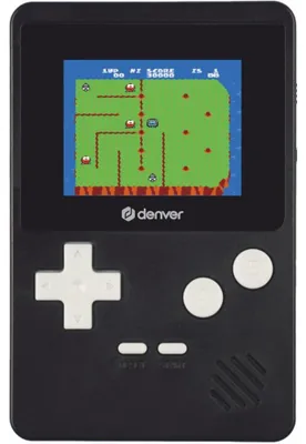 Produktbild von Denver GMP-290, Arkade, Schwarz, Grau, Analog, Richtungstasten, Reset-Taste, Schaltfläche Start, Drehregler, LCD