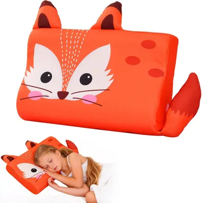 Zdjęcie produktu dla Poduszka dla dzieci wykonana z pianki memory, o wymiarach 45 x 27 cm, idealna dla skóry wrażliwej