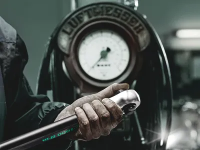 Produktbild von Wera Click-Torque E 1 Push R/L Drehmomentschlüssel für Rechts- & Linksanzug, 200-1000 Nm