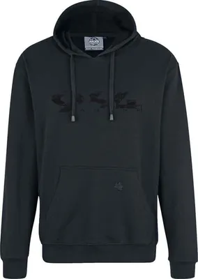 Produktbild von Übergrößen Kapuzen-Sweatshirt AHORN SPORTSWEAR 964 Ahorn schwarz Schwarz 9XL