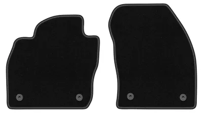 Immagine prodotto di Tappetini anteriori in moquette per Volkswagen T-Cross 2019- (crossover) – 2 pezzi, neri, su misura – Wielganizator BASIC